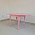Mid-Century Round & Extendable Pink Dining Table, 1950s For Sale - Image 4 of 13