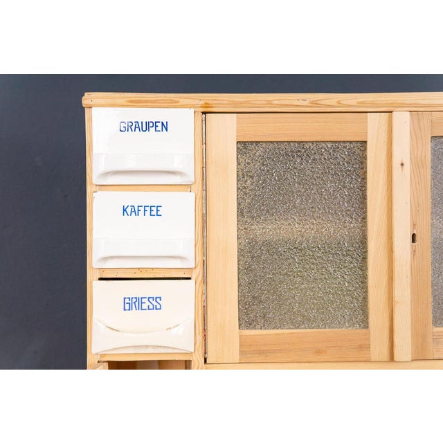 Vintage Kitchen Buffet in Pine For Sale - Image 9 of 16