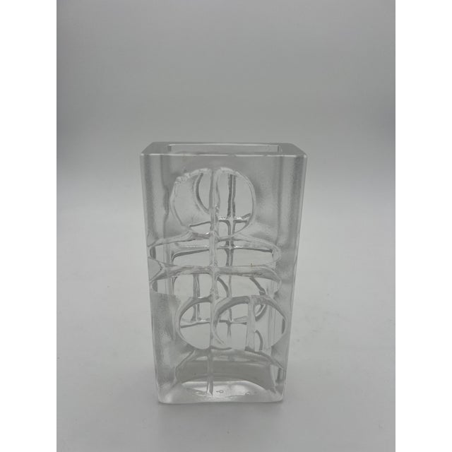 Mid-Century Glass Vase from Peill & Putzler, Germany, 1970s For Sale - Image 8 of 8