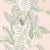 Sanderson Calathea Wallpaper in Orchid/Eucalyptus - a Sample For Sale