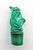 1920s Vintage French Perfume Bottle in Emerald Green Glass by René Lalique, 1920 For Sale - Image 5 of 11