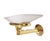 Jill Wall Sconce in Polished Brass and Opaline Glass from Arteluce, Italy, 1970s For Sale - Image 11 of 17