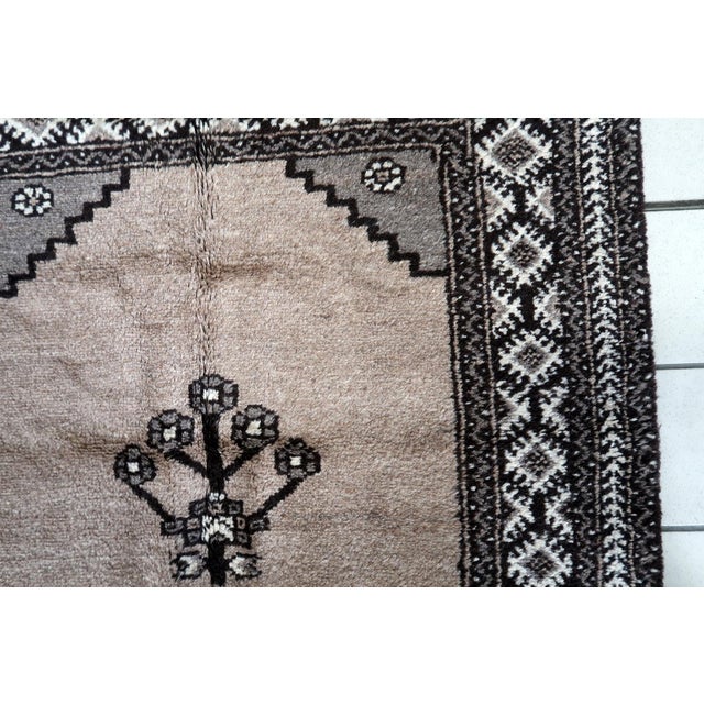 1970s, Handmade Vintage Persian Gabbeh Rug 3.6' X 7' For Sale - Image 11 of 13