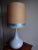 Large Gray & Blue Ceramic Table Lamp, 1960s For Sale - Image 12 of 12