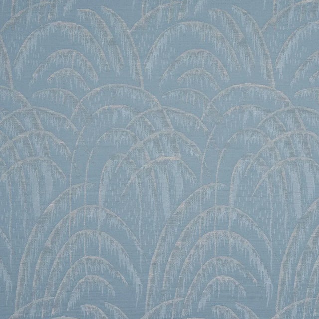 Contemporary SAMPLE - Schumacher Voussoir Moderne Fabric In Slate For Sale - Image 3 of 4