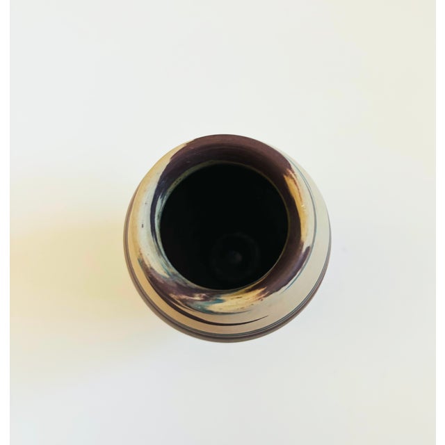 Ceramic Niloak Mission Swirl Pottery Vase For Sale - Image 7 of 8