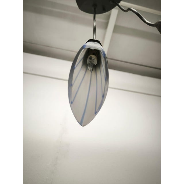 6-Light Chandelier Lamp International, 1990s For Sale - Image 13 of 14
