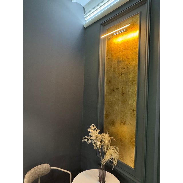 Gold Oxide Wallpaper – Handcrafted Luxury Metallic Surface for High-End Interiors & Statement Walls For Sale - Image 9 of 12