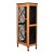 European Bespoke Deco Glazed Cabinet For Sale