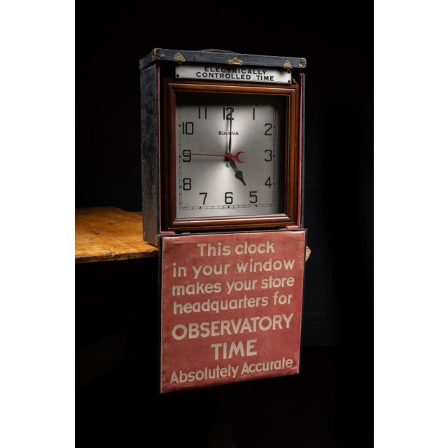 c. 1930s-1940s; Bulova Watch Company - New York, NY Portable traveling salesman sample display featuring a Bulova...