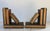 Traditional Vintage Carved Wood Faux Book Bookends For Sale - Image 3 of 10