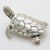 Vintage Italian Handmade Genuine Silver Sea Turtle Caretta Caretta Figurine, 1980s For Sale - Image 3 of 13
