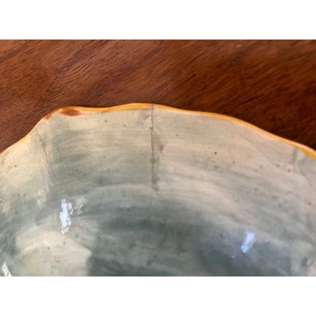 Wedgwood Majolica Bowl by Wedgwood, C. 1880's For Sale - Image 9 of 10
