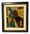 1956 Cubist Guitar Painting For Sale