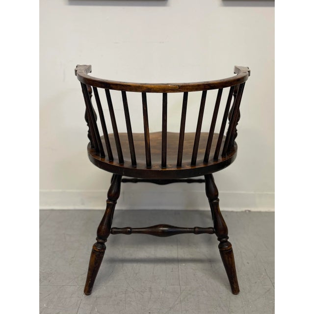 1970s Vintage Colonial Style Pub Chair For Sale In Seattle - Image 6 of 10