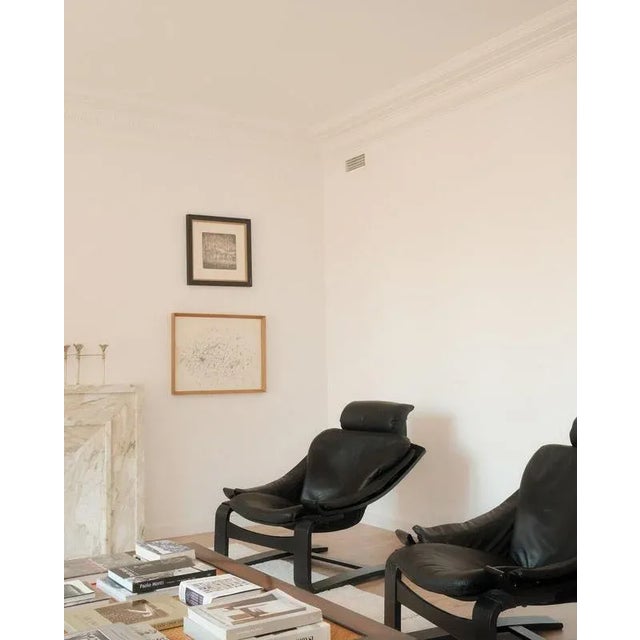 Kroken Lounge Chairs by Åke Fribyter for Nelo, 1974, Set of 2 For Sale - Image 5 of 6