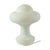 White Mushroom Table Lamp in Frosted Glass from Peill & Putzler, 1960s For Sale - Image 8 of 13
