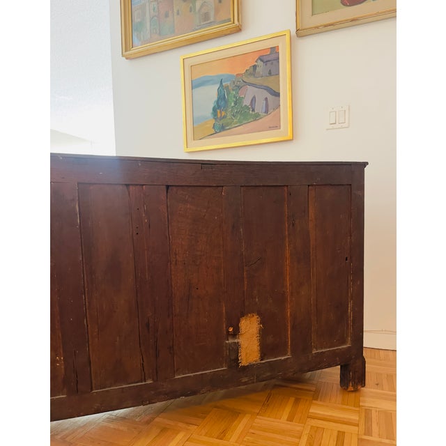 Antique George III 18th Century Oak Sideboard For Sale - Image 10 of 11