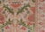 Textile Antique Spanish Gallery Rug With Coral, Olive, and Cream Floral Design For Sale - Image 7 of 15