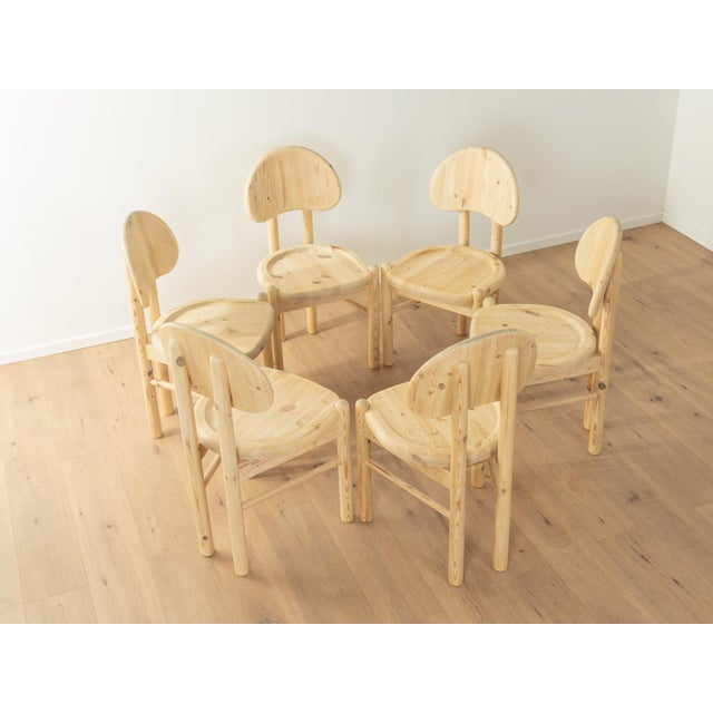 Dining Chairs in the style of Rainer Daumiller, 1970s, Set of 6 For Sale - Image 9 of 9