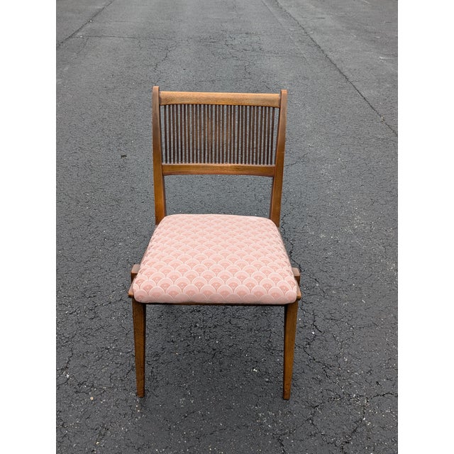 1950s Attributed Drexel Dining Chairs John Van Koert Dateline Collection Set of 4 For Sale - Image 15 of 16