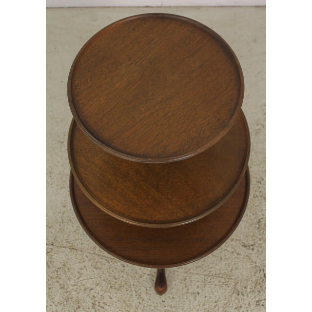 Age: Approx: 50 Years Old Details: Revolving Tiers High Quality Construction Possibly Refinished At One Time Condition:...