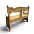 19th Century Continental Painted Pine Bench / Settee For Sale - Image 9 of 10