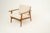 1990s MCM Lounge Chair in Boucle Pearl Fabric For Sale - Image 4 of 11