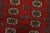 Textile Bokhara Rug 4’2” X 6’2” Red Wool Tribal Hand-Knotted Oriental Carpet For Sale - Image 7 of 11