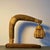Reclaimed Ox Yoke & Rattan Sculptural Table Lamp Plowman's Lantern For Sale - Image 4 of 11