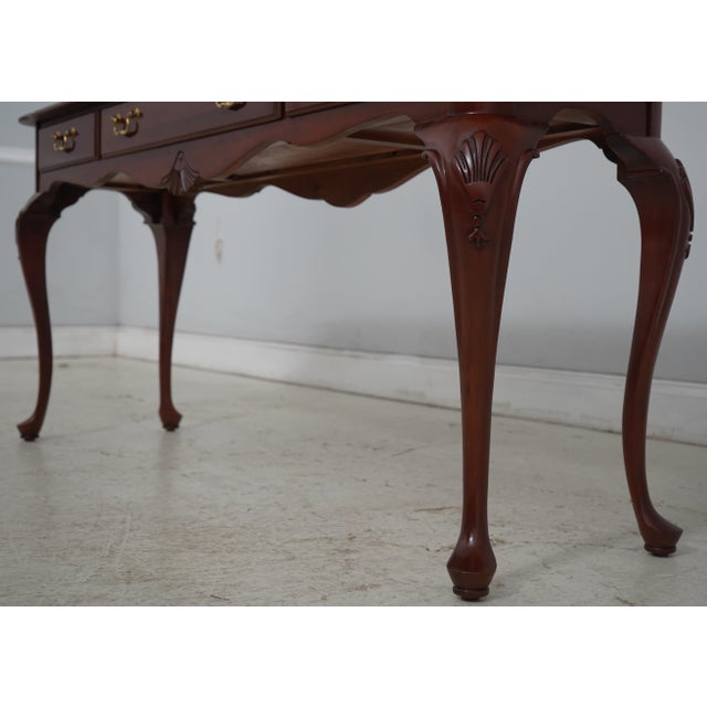 Ethan Allen Georgian Court Cherry Sofa Table For Sale - Image 12 of 18