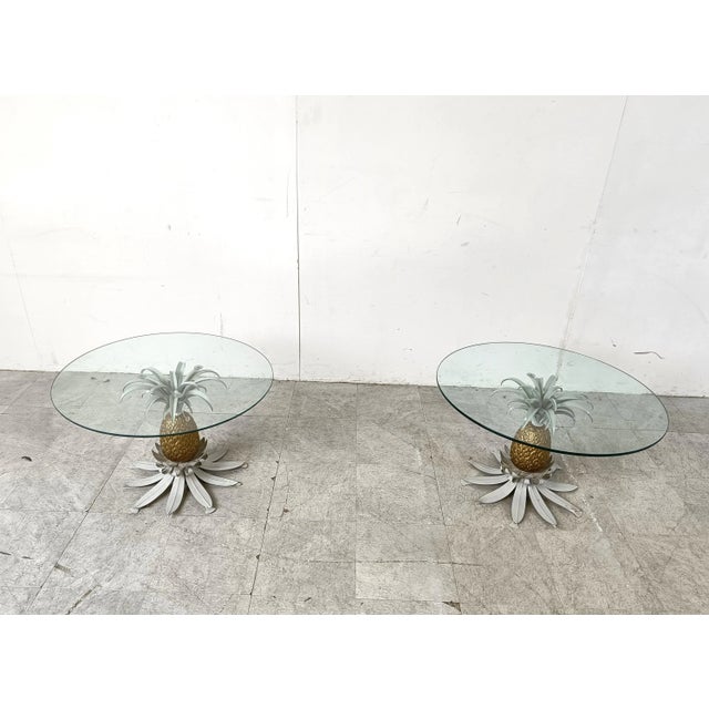 Pineapple Side Tables by Hans Kögl, 1960s, Set of 2 For Sale - Image 9 of 12