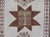 Measures: 3'4 x 12'1 Vintage Turkish Tulu Runner with Ivory Field and Muted Brown Star Motifs. Keivan Woven Arts / Rug...