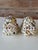 Off-white Pair of Vintage Shell Encrusted Velvet Lined Trinket or Ring Boxes For Sale - Image 8 of 11