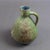 Modern Majolica Jug Artistic Shaded Green Vase, 1960s For Sale - Image 3 of 13