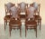This stunning and very rare suite set of five original circa 1850, Thonet Dining chairs designed and stamped by Jacob &...