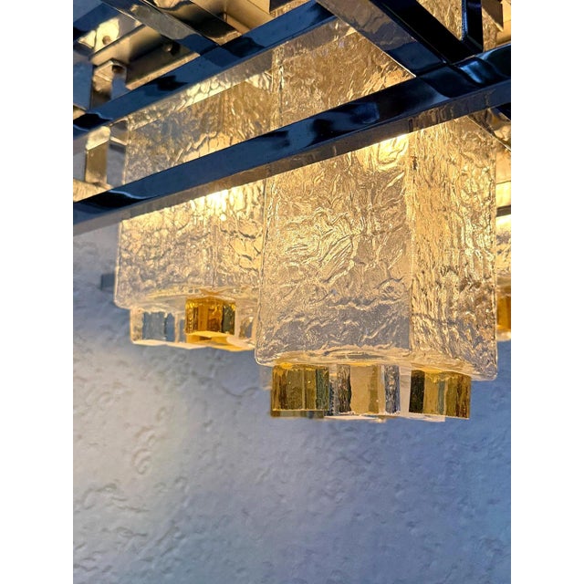 Chandelier attributed to Albano Poli for Poliarte, 1970 For Sale - Image 3 of 18
