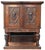 2000 - 2009 Neo-Renaissance Oak Cabinet with Lion Heads For Sale - Image 5 of 5