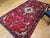 Vintage Persian Hamadan Gallery Area Rug, Hand-Knotted Wool, Tribal Bird Pattern, 6x10, Red & Navy For Sale In Chicago - Image 6 of 18