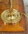 Neiman Marcus Baldwin Solid Forged Brass 4-Arm Bouillotte Table Lamp With Opaque Tole Shade For Sale - Image 4 of 6