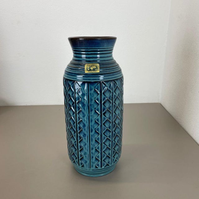Brutalist Large Brutalist Fat Lava Ceramic Vase from Carstens Tönnieshof, Germany, 1970s For Sale - Image 3 of 18