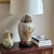 Late-20th Century Yellow Chinoiserie Ceramic Vase For Sale - Image 16 of 17
