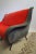 French Red Sofa, 1950s For Sale - Image 4 of 7
