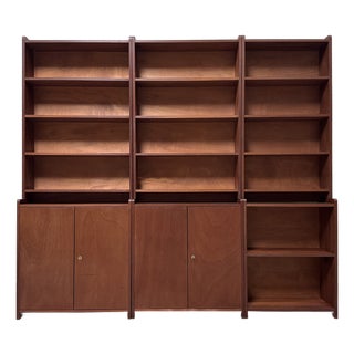Mid-Century Modern Bookcase in Teak, 1960s For Sale