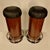 Metal Mid-Century Italian Art Deco Style Rosewood Bar Stools, 1970s, Set of 2 For Sale - Image 7 of 15