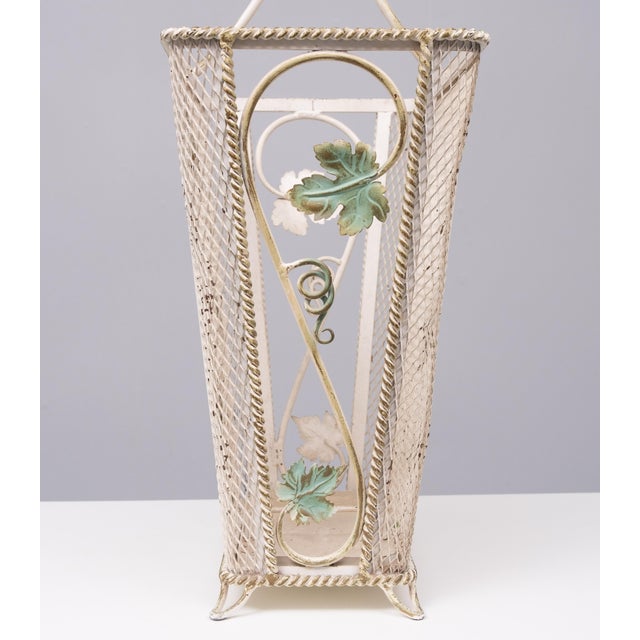 Wrought Iron Snail Umbrella Stand, France, 1959 For Sale - Image 9 of 14
