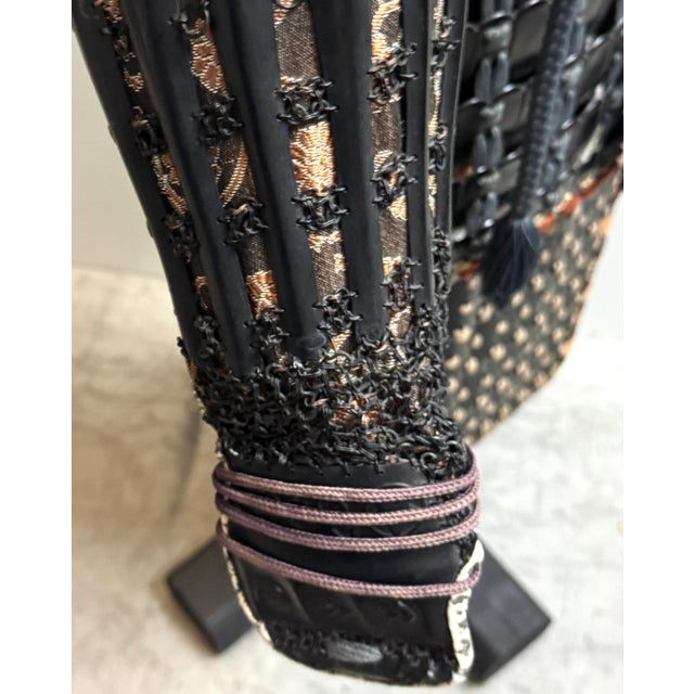 Showa-Period Japanese Samurai Armor (Yoroi), with Paulownia Crest, Post-WWII For Sale - Image 18 of 18