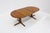1960s Vintage Danish Round Extendable Dining Table in Teak, 1960s For Sale - Image 5 of 9