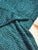 Textile Ann Gish 100% Rare Silk Legacy Collection Charmeuse Silk Ribbon Knit Throw in the Vibrant Azule For Sale - Image 7 of 8