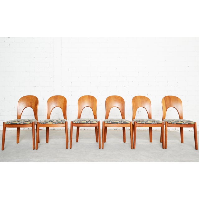 Morten Dining Chairs in Teak by Niels Kofoed for Kofoed Møbelfabrik, Denmark, 1960s, Set of 6 For Sale - Image 16 of 16